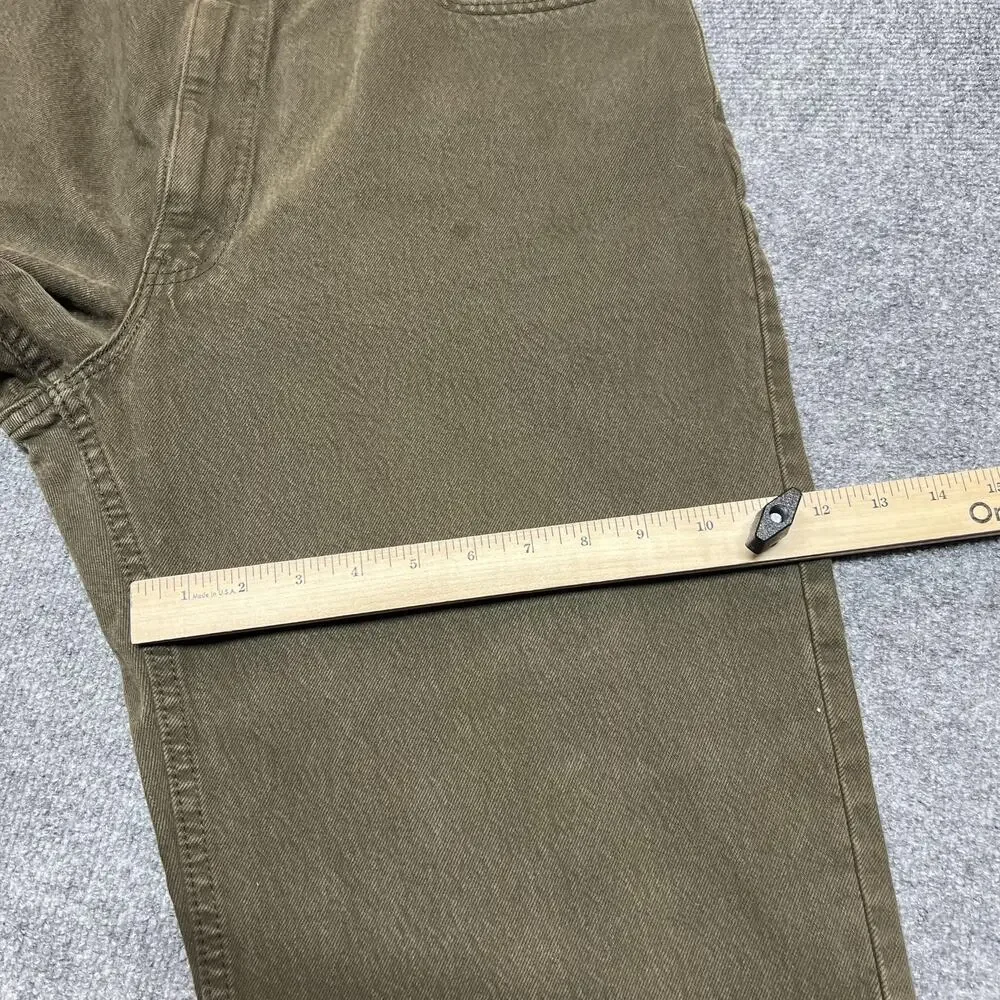 Vintage Levis 550 Jeans Mens 40x30 Green Med Wash Relaxed Tapered Denim USA